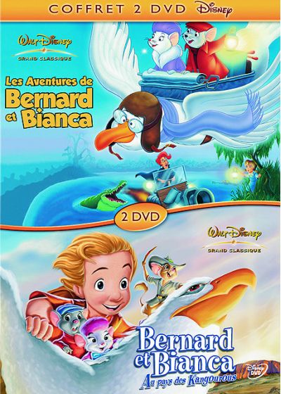 Les Aventures de Bernard et Bianca + Bernard et Bianca au pays des kangourous - DVD