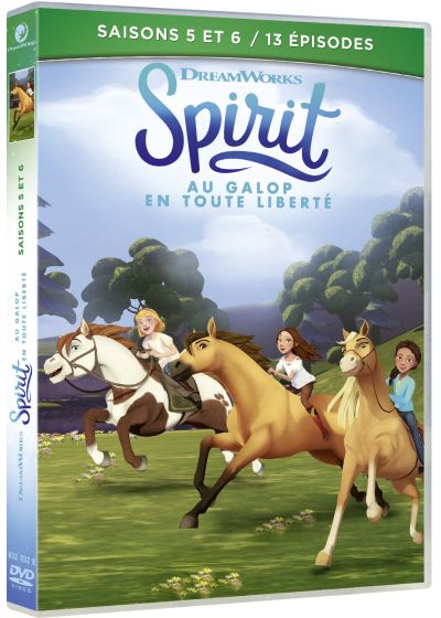 Spirit, au galop en toute liberté - Saisons 5 et 6 - DVD