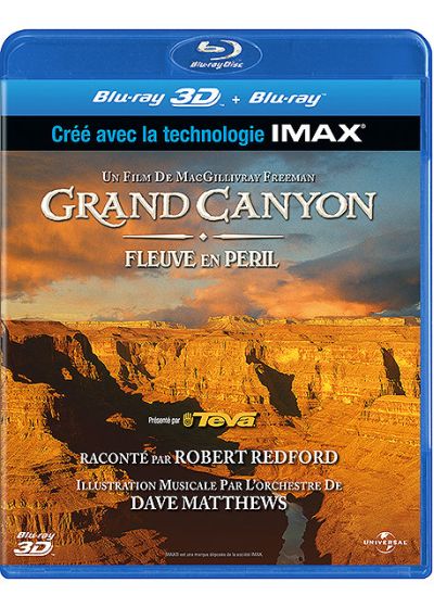 Grand Canyon, fleuve en péril (Blu-ray 3D compatible 2D) - Blu-ray 3D