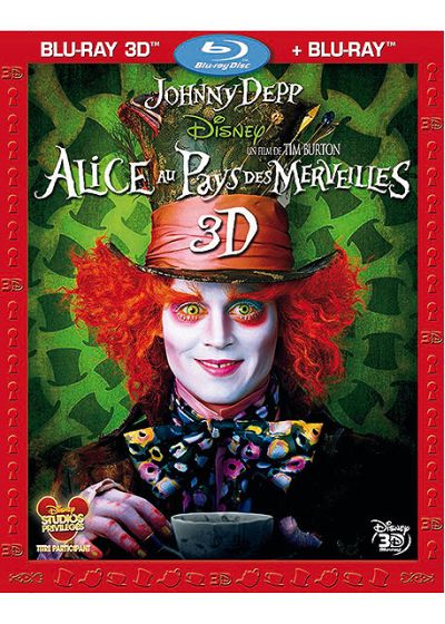 Alice au Pays des Merveilles (Blu-ray 3D + Blu-ray 2D) - Blu-ray 3D