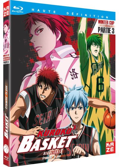 Kuroko's Basket - Winter Cup Highlights Partie 3 : Franchir le pas - Blu-ray
