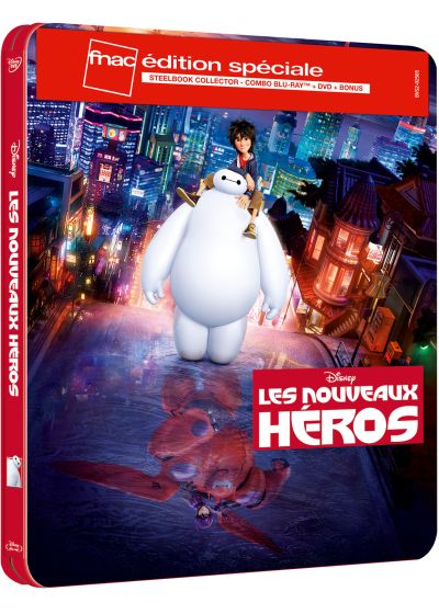Les Nouveaux héros (Édition limitée exclusive FNAC - Boîtier SteelBook - Blu-ray + DVD) - Blu-ray