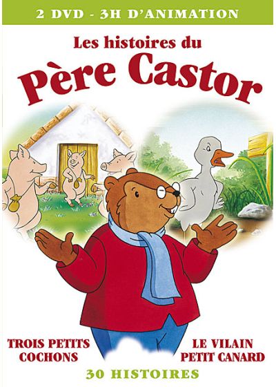 Les Histoires du Père Castor : Trois petits cochons + Le vilain petit canard - DVD