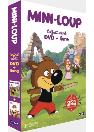 Mini-Loup - Vol. 3 : À l'aventure ! (Coffret DVD + Livre) - DVD