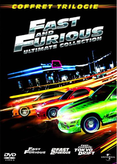 Fast and Furious - Coffret Trilogie : Fast and Furious + 2 Fast 2 Furious + Fast & Furious : Tokyo Drift (Ultimate Edition) - DVD