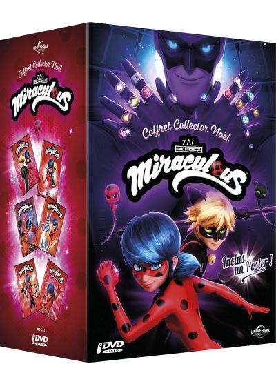 Miraculous, les aventures de LadyBug et Chat Noir - Coffret Collector Noël (Pack) - DVD