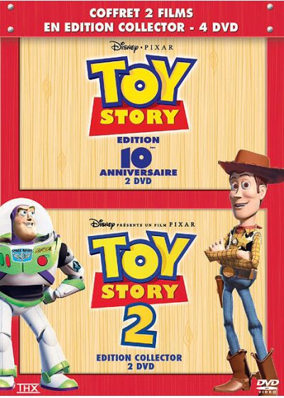 Toy Story + Toy Story 2 (Pack) - DVD