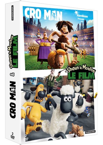 Cro Man + Shaun le Mouton : Le Film (Pack) - DVD