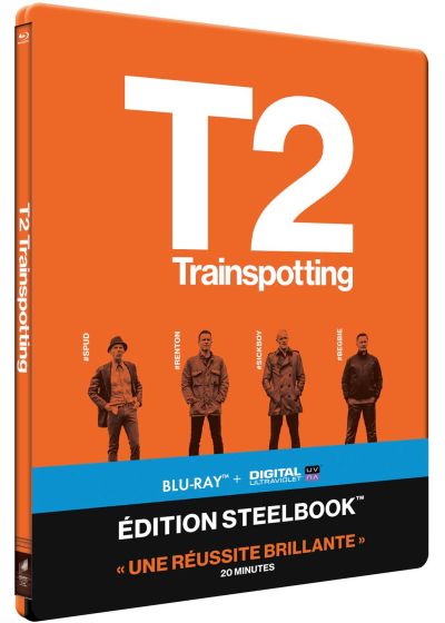 T2 Trainspotting (Blu-ray + Copie digitale - Édition boîtier SteelBook) - Blu-ray