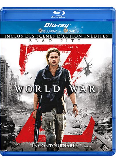 World War Z (Combo Blu-ray + DVD - Version longue inédite) - Blu-ray