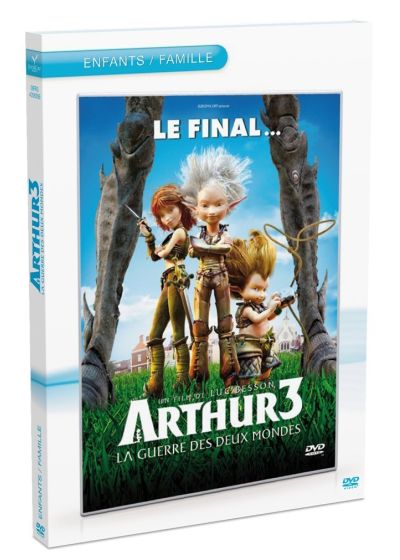 Arthur 3 : La guerre des deux mondes - DVD