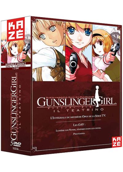 Gunslinger Girl - Saison 2 : Il Teatrino - Intégrale + OAV (Édition Collector) - DVD