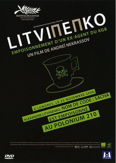 Litvinenko, empoisonnement d'un ex-agent du KGB - DVD