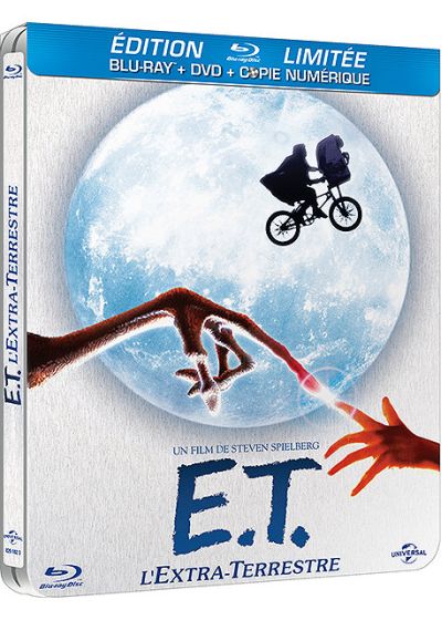E.T., l'Extra-Terrestre (Combo Blu-ray + DVD - Édition Limitée boîtier SteelBook) - Blu-ray