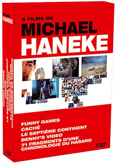 5 films de Michael Haneke : Funny Games + Caché + Le septième continent + Benny's Video + 71 fragments d'une chronologie du hasard (Pack) - DVD