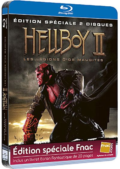 Hellboy II, Les légions d'or maudites (Édition limitée exclusive FNAC - Boîtier SteelBook) - Blu-ray