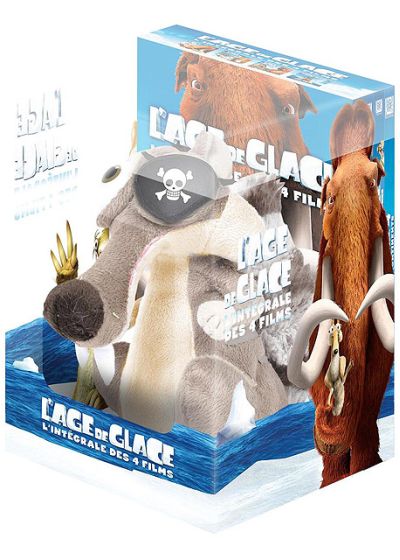 L'Age de glace - L'intégrale des 4 films (+ 1 Peluche) - DVD