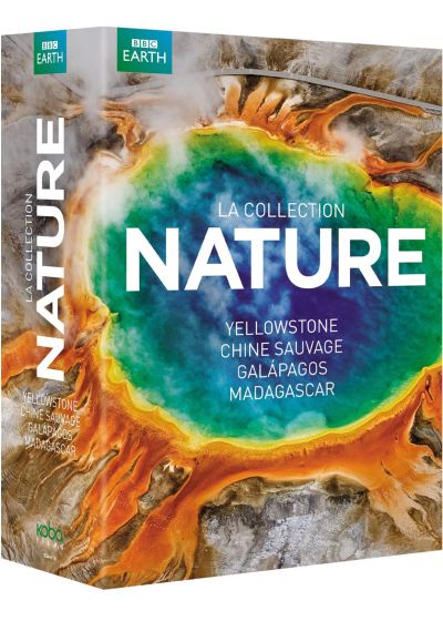 BBC Earth : Yellowstone + Madagascar + Chine sauvage + Galapagos (Pack) - DVD
