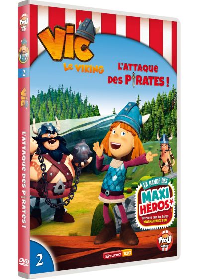 Vic le Viking - Vol. 2 - À l'attaque des pirates ! - DVD