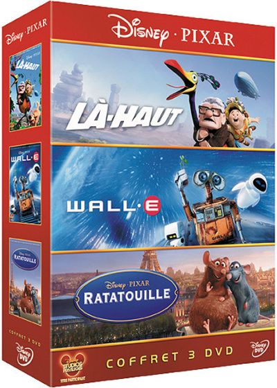 Là-haut + WALL-E + Ratatouille (Pack) - DVD