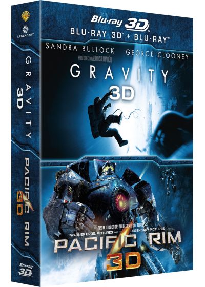 Gravity 3D + Pacific Rim 3D (Blu-ray 3D) - Blu-ray 3D