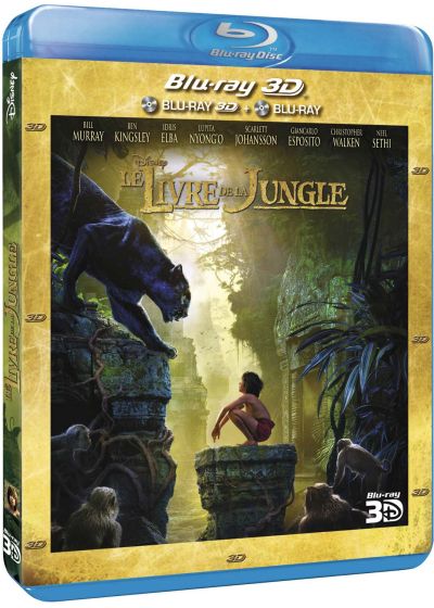 Le Livre de la Jungle (Blu-ray 3D + Blu-ray 2D) - Blu-ray 3D