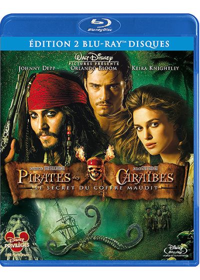 Pirates des Caraïbes : Le Secret du coffre maudit (Édition 2 Blu-ray) - Blu-ray