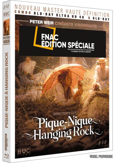 Pique-nique à Hanging Rock (Édition Spéciale FNAC - 4K Ultra HD + Blu-ray + DVD bonus) - 4K UHD