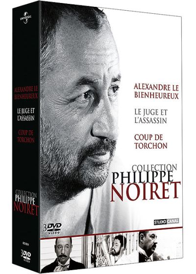 Coffret Philippe Noiret - Alexandre le bienheureux + Le juge et l'assassin + Coup de torchon - DVD