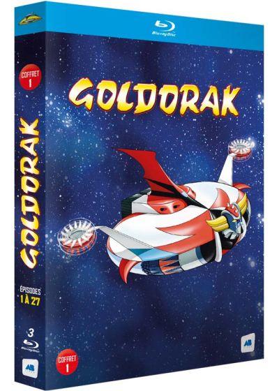 Goldorak - Coffret 1 - Épisodes 1 à 27 (Version non censurée) - Blu-ray