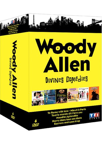 Woody Allen - Divines comédies - Minuit à Paris + Tout le monde dit I Love You + Maudite Aphrodite + Harry dans tous ses états + Escrocs mais pas trop + To Rome With Love (Pack) - DVD