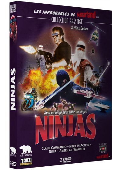 Ninjas : Clash of the Ninjas + Ninjas in Action + Ninjas : American Warrior - DVD