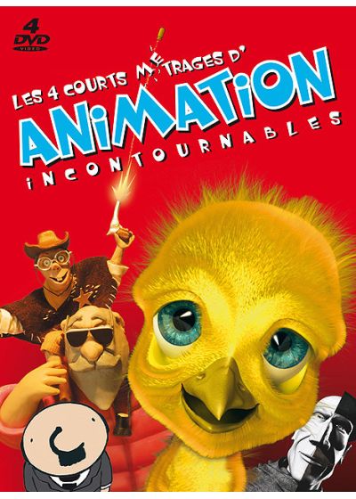 Les 4 courts métrages d'animation incontournables - DVD