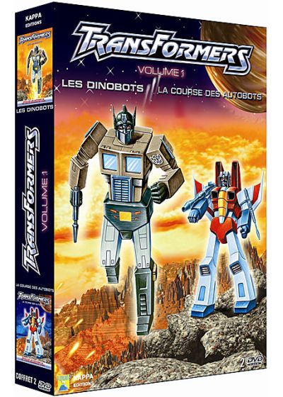 Transformers - Vol. 1 : Les Dinobots + La course des Autobots (Pack) - DVD