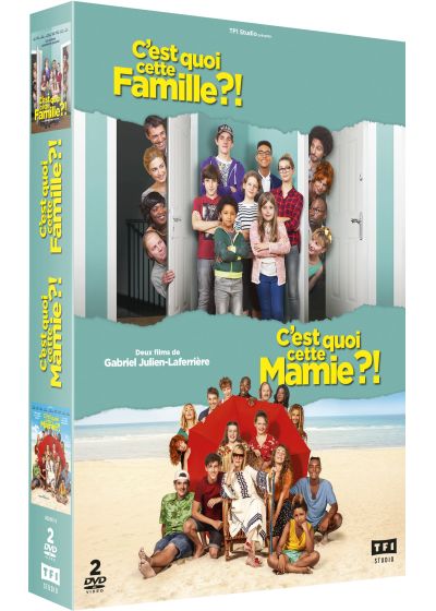 C'est quoi cette famille ?! + C'est quoi cette Mamie ?! (Pack) - DVD