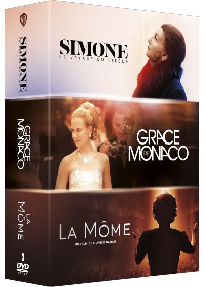 Olivier Dahan - Coffret : Simone, le voyage du siècle + Grace de Monaco + La Môme (Pack) - DVD