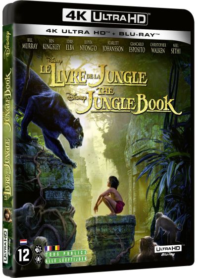 Le Livre de la Jungle (4K Ultra HD + Blu-ray) - 4K UHD