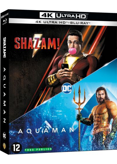 Aquaman + Shazam! (4K Ultra HD + Blu-ray) - 4K UHD