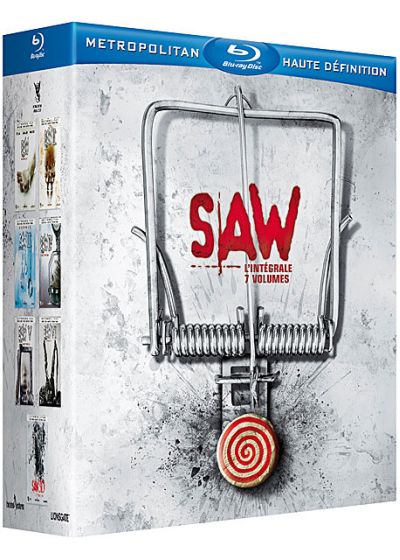 Saw : L'intégrale 7 volumes (Director's Cut) - Blu-ray