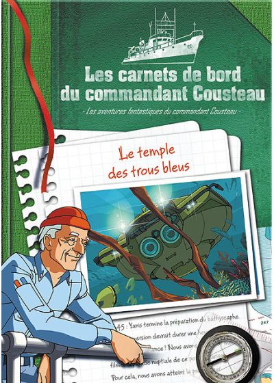 Les Carnets de bord du commandant Cousteau - Le temple des trous bleus - DVD