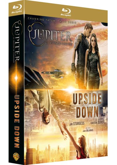 Jupiter : le destin de l'Univers + Upside Down (Pack) - Blu-ray