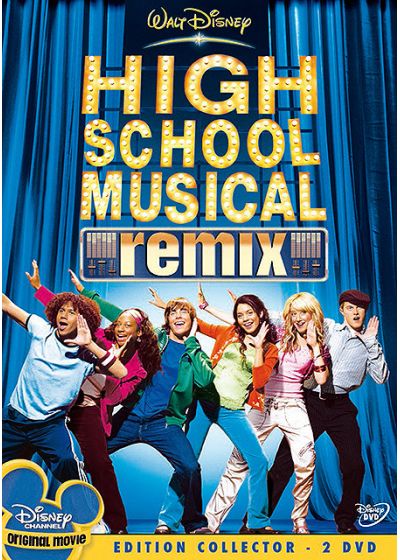 High School Musical : Premiers pas sur scène (Remix) - DVD