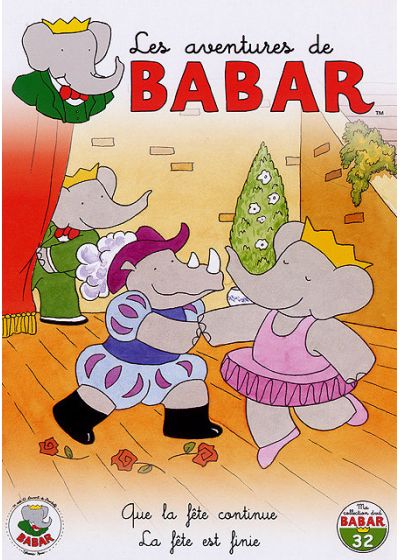 Les Aventures de Babar - 32 - Que la fête continue + La fête est finie - DVD