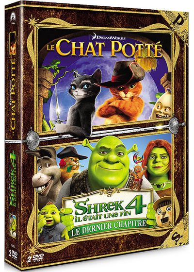 Le Chat Potté + Shrek 4 - Il était une fin - Le dernier chapitre (Pack) - DVD