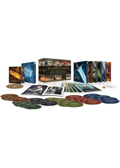 La Terre du Milieu - Coffret trilogie Le Hobbit + trilogie Le Seigneur des Anneaux