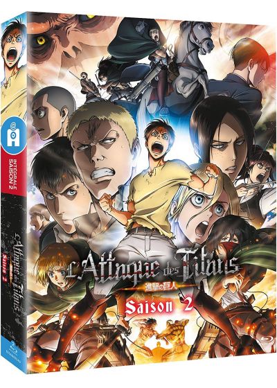 L'Attaque des Titans - Intégrale Saison 2 (Édition Collector) - Blu-ray