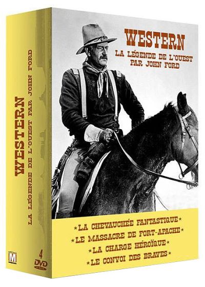 Western - La légende de l'Ouest par John Ford (4 DVD) (Pack) - DVD