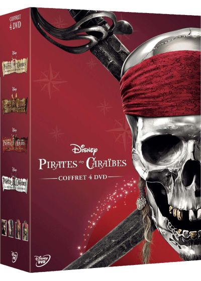 Pirates des Caraïbes - L'intégrale 4 films - DVD