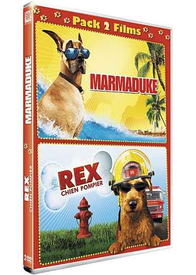 Marmaduke + Rex, chien pompier (Pack 2 films) - DVD