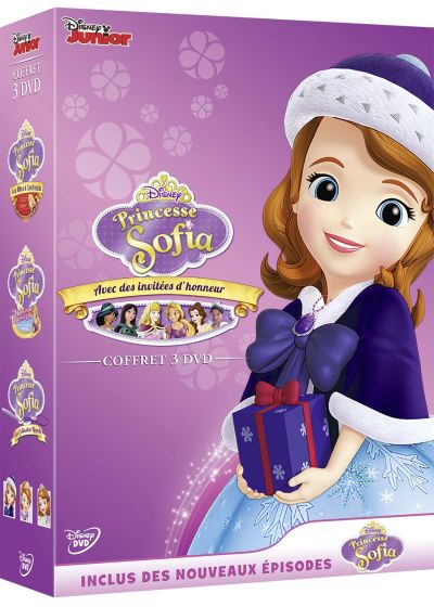 Princesse Sofia : La malédiction de la Princesse Eva + La collection royale + Les fêtes à Enchancia (Pack) - DVD